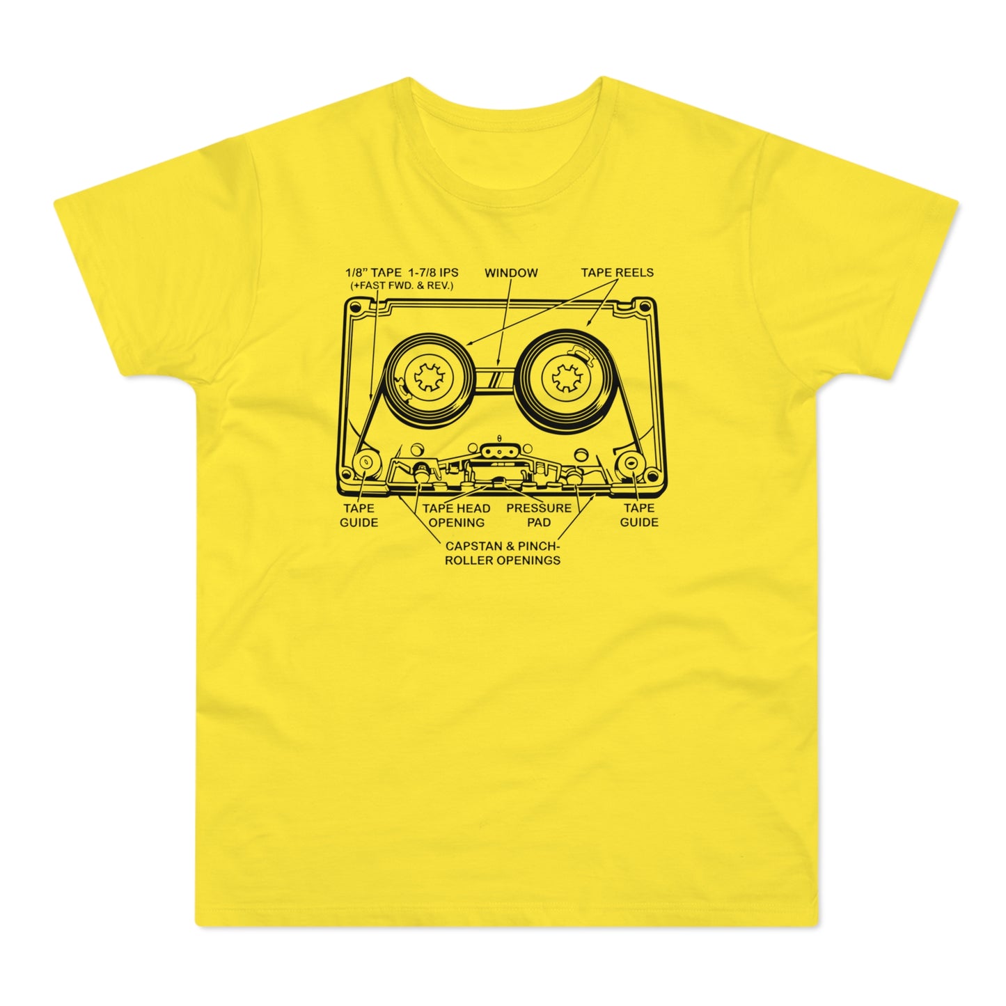 How It Works: Cassette Tape Maglietta Peso Medio