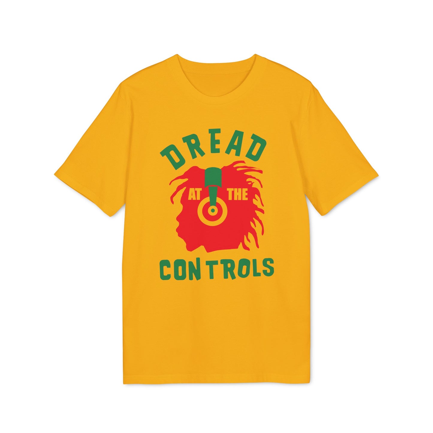 The Clash "Dread At The Controls" Maglietta in Cotone Biologico