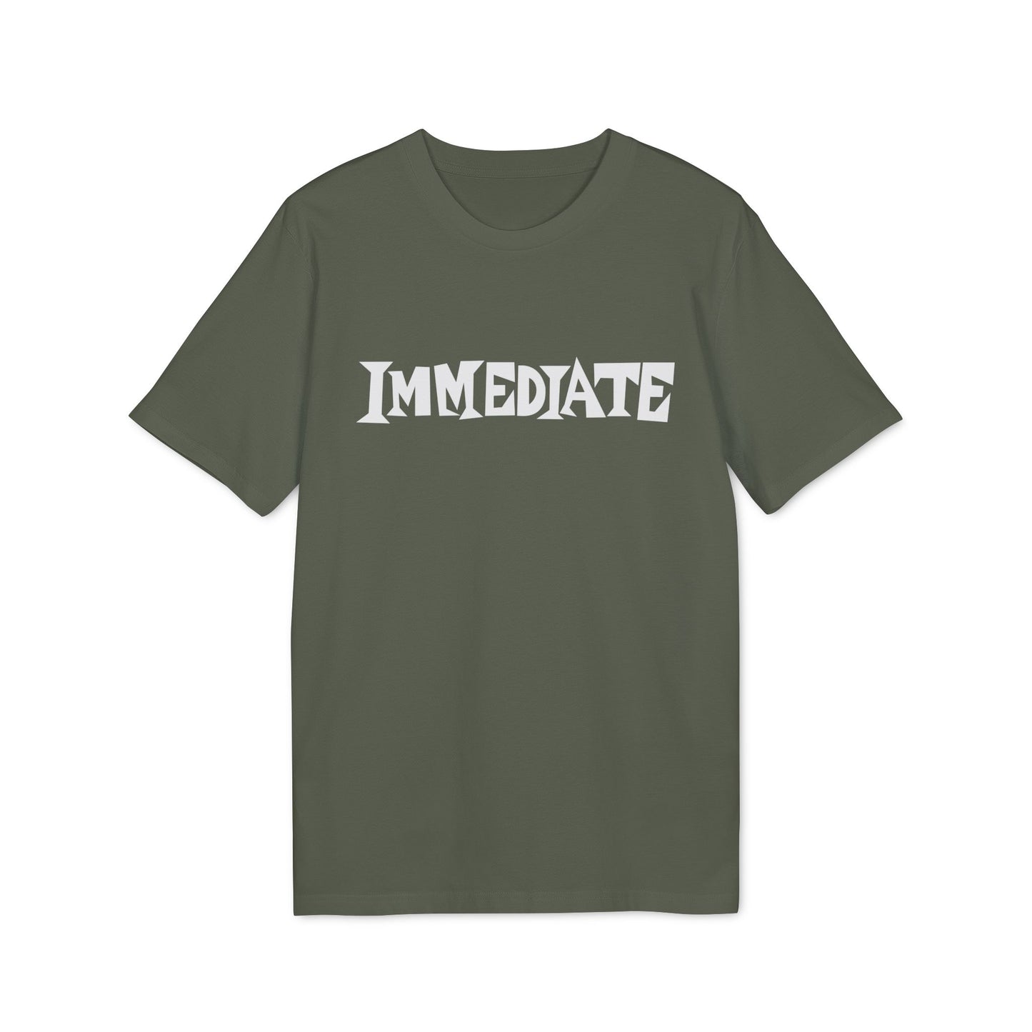 Immediate Records Maglietta in Cotone Biologico