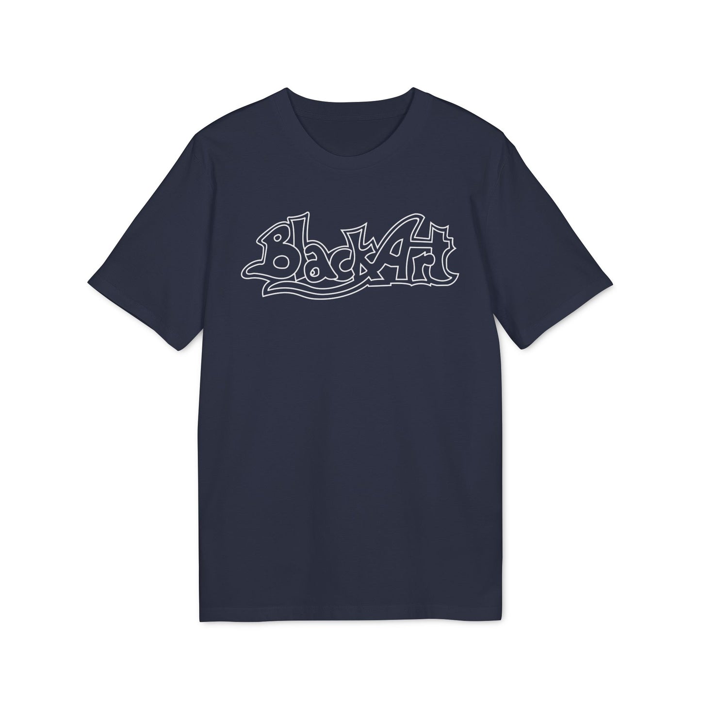 Black Art Records Maglietta in Cotone Biologico