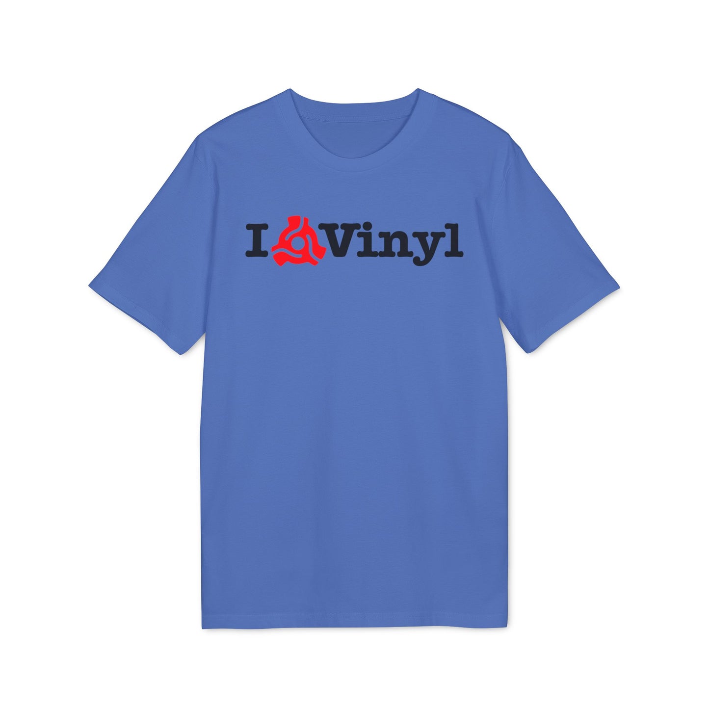 I Love Vinyl Maglietta in Cotone Biologico