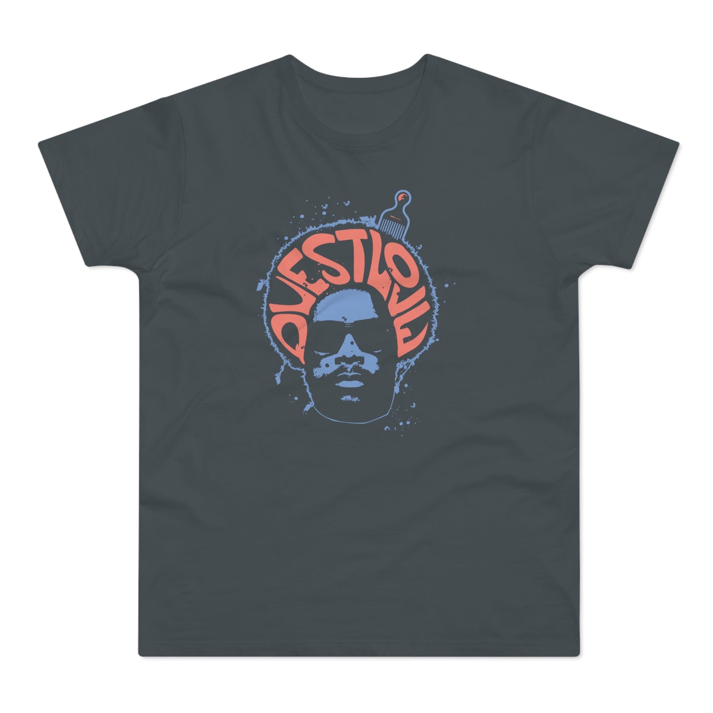 Questlove Afro Maglietta Peso Medio
