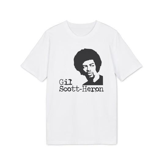 Gil Scott Heron Maglietta in Cotone Biologico