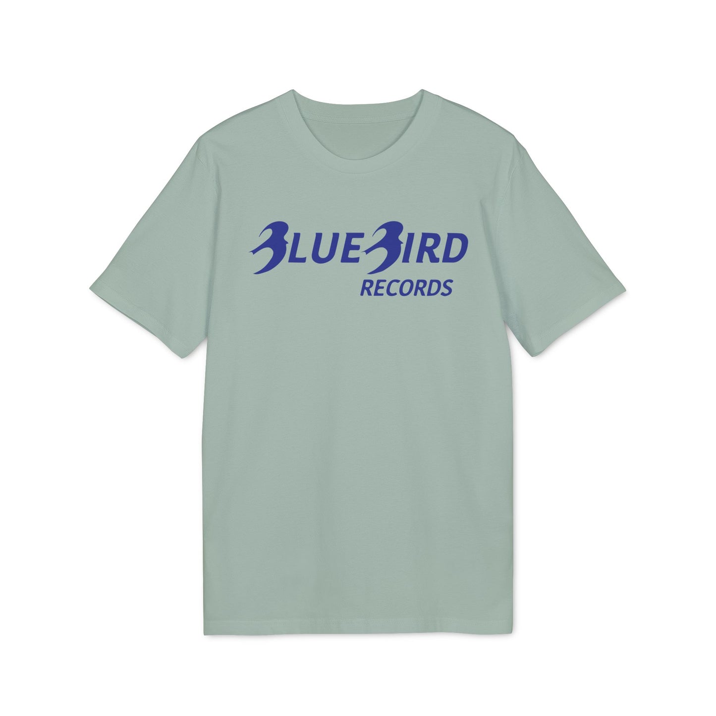 Blue Bird Records Maglietta in Cotone Biologico