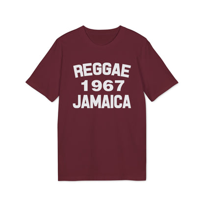Reggae 1967 Jamaica Maglietta in Cotone Biologico