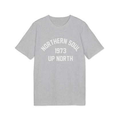 Northern Soul Up North 1973 Maglietta in Cotone Biologico