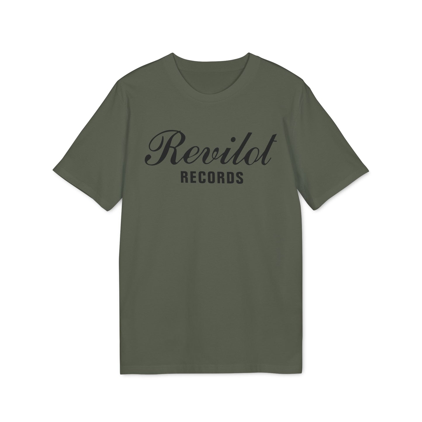 Revilot Records Maglietta in Cotone Biologico