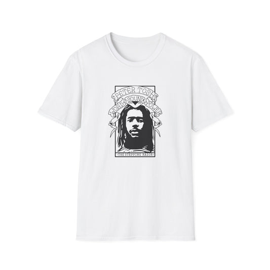 Stepping Razor Peter Tosh T Shirt (L) - DEADSTOCK - ULTIMO PEZZO - 50% DI SCONTO