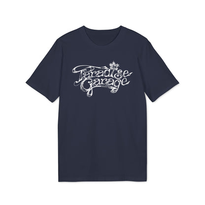 Paradise Garage Maglietta in Cotone Biologico  Distressed Print