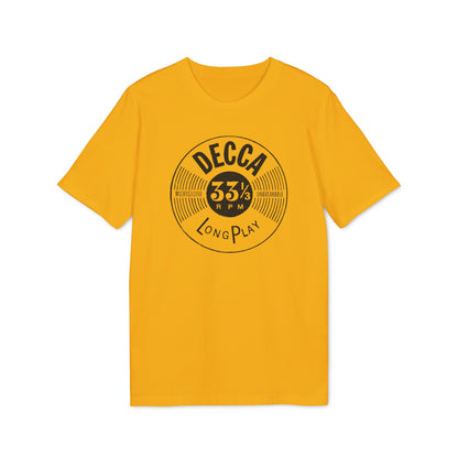 Decca Records Long Play Maglietta in Cotone Biologico