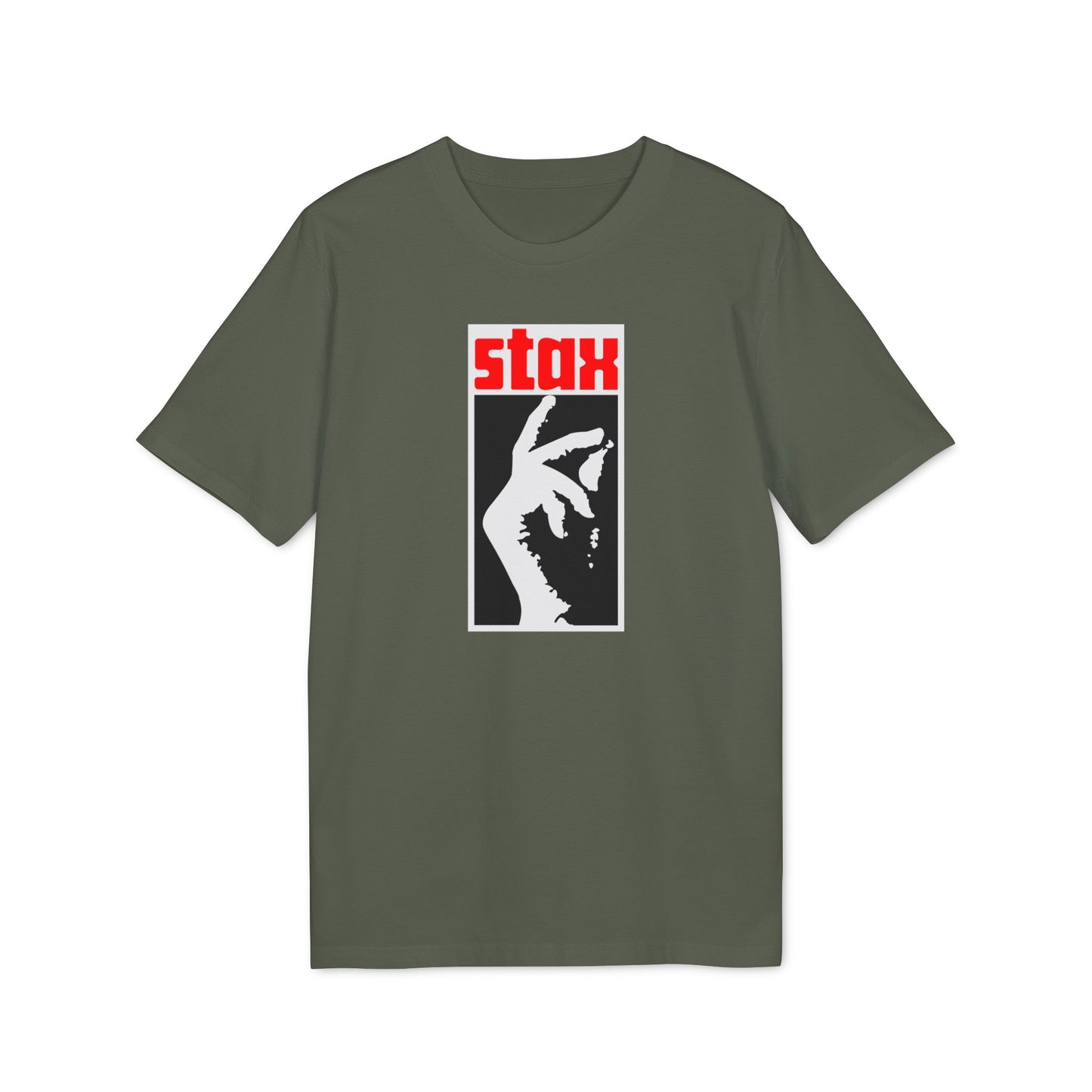 Stax Records Finger Snaps Maglietta in Cotone Biologico