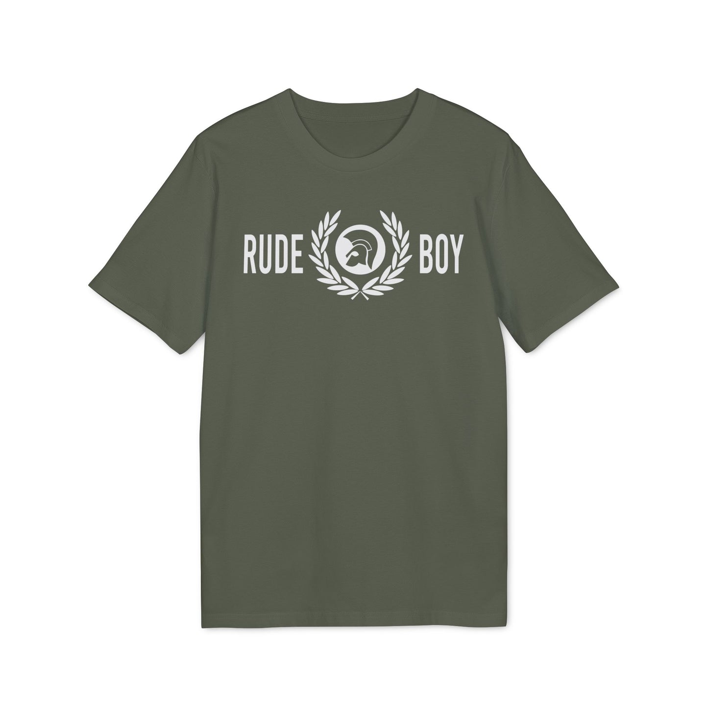 Rude Boy Wreath Maglietta in Cotone Biologico