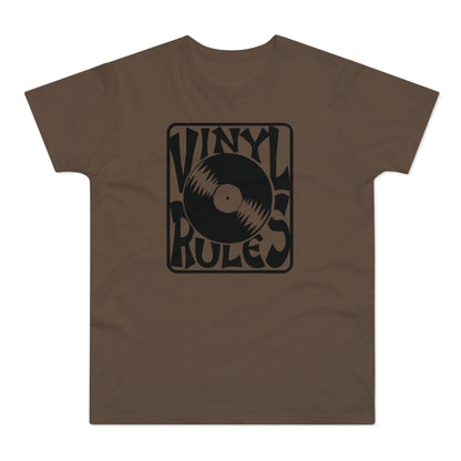 Vinyl Rules Maglietta Peso Medio