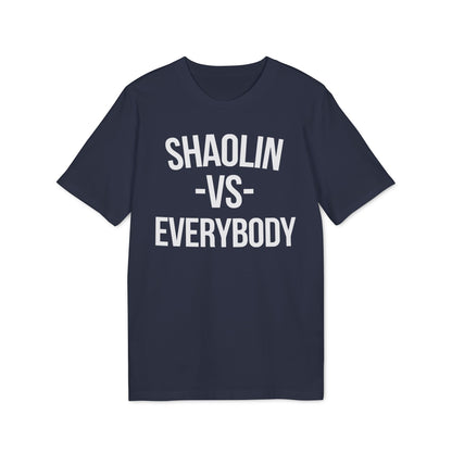 Shaolin vs Everybody Maglietta in Cotone Biologico