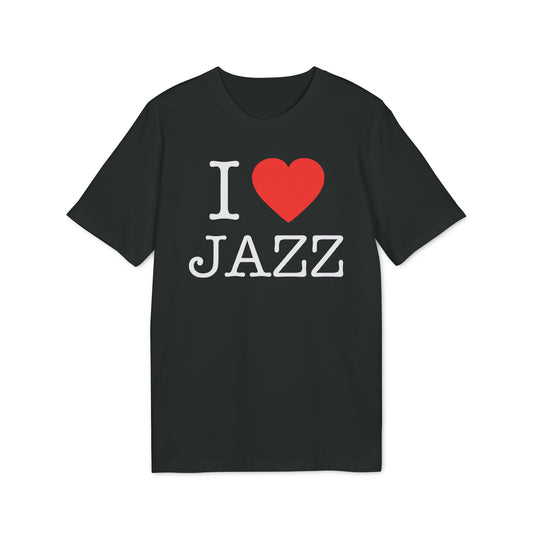 I Love Jazz Maglietta in Cotone Biologico