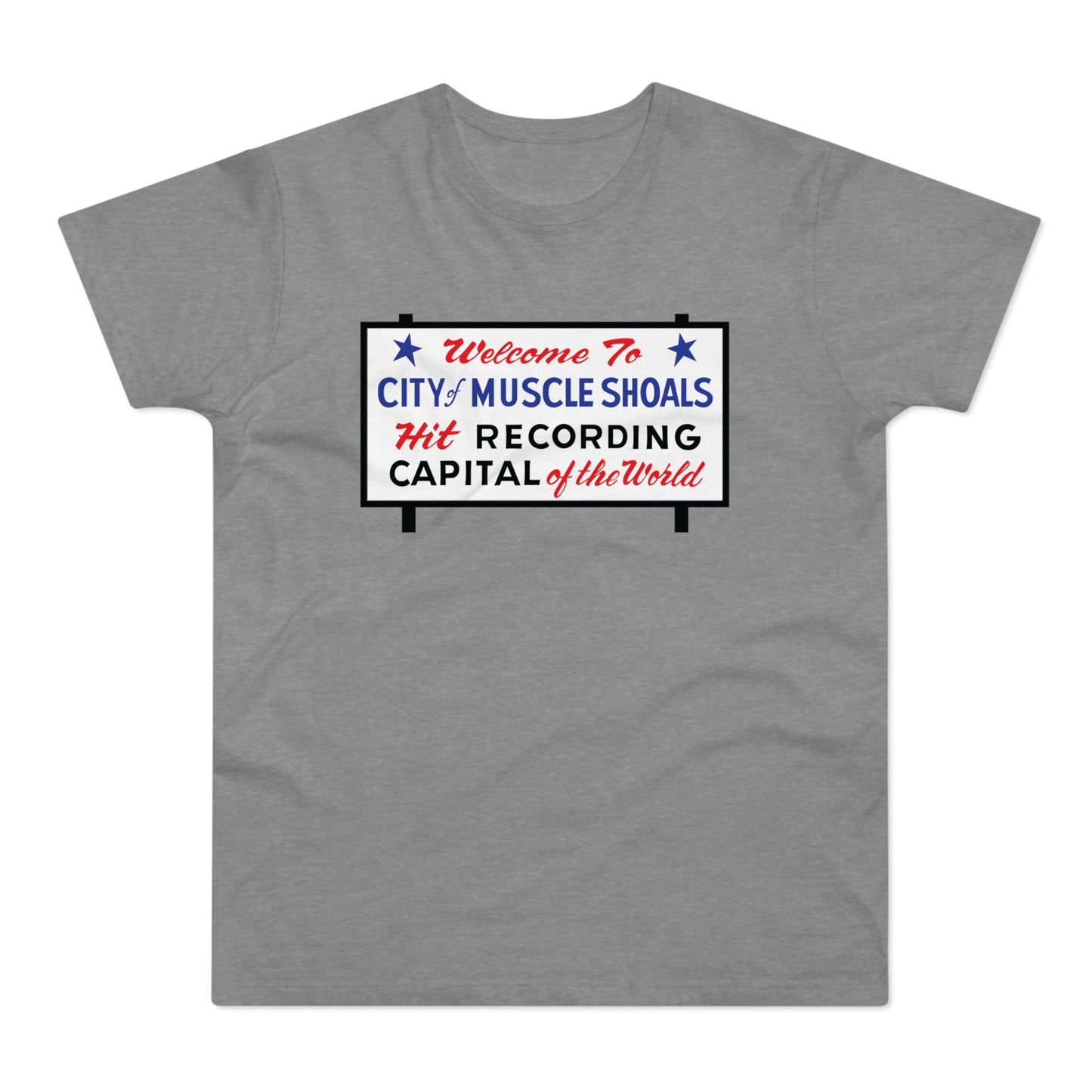 Welcome To Muscle Shoals Maglietta Peso Medio