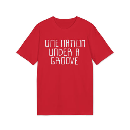 One Nation Under A Groove Maglietta in Cotone Biologico