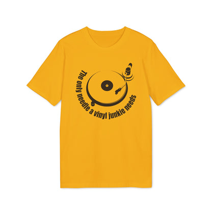 The Only Needle A Vinyl Junkie Needs Maglietta in Cotone Biologico