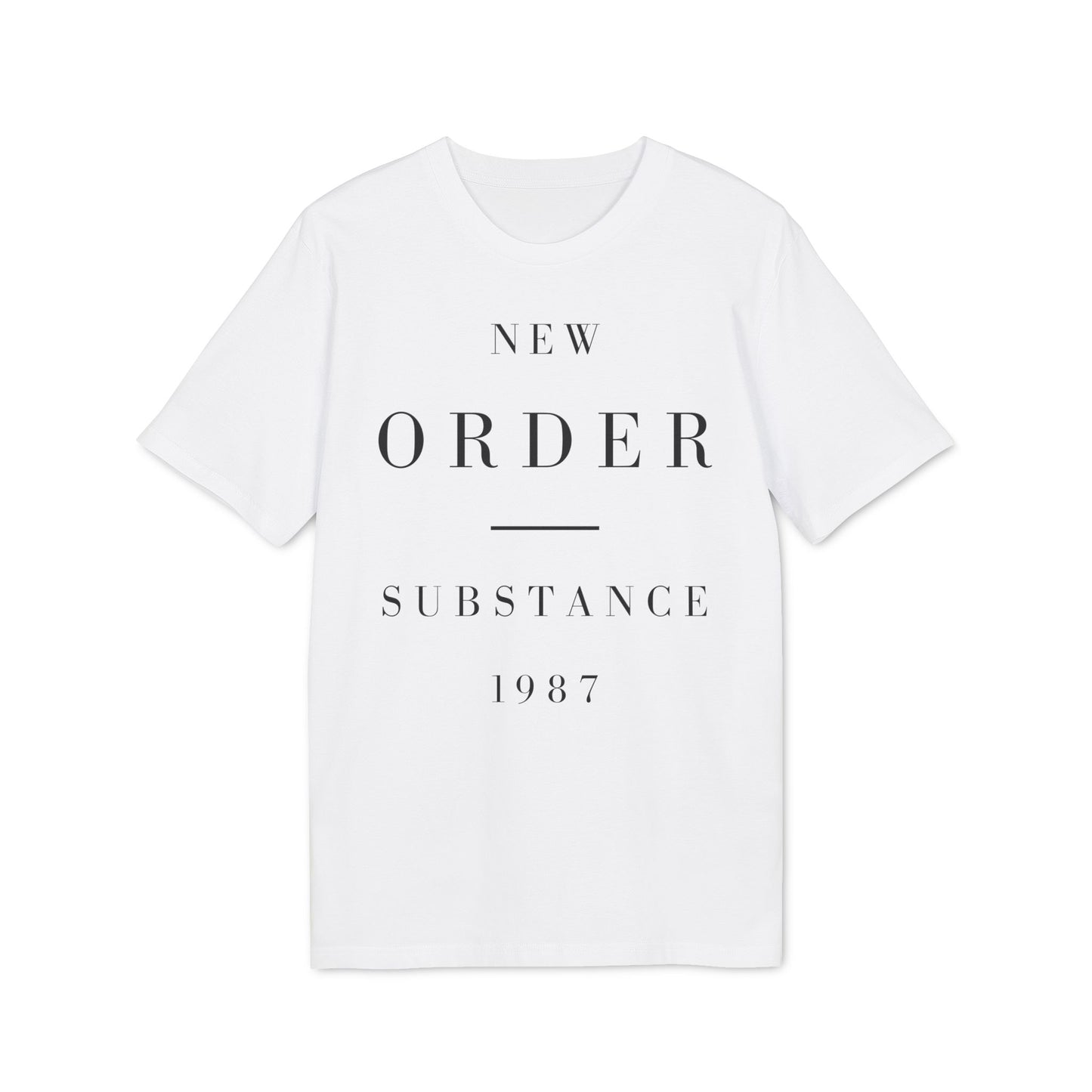 New Order Substance Maglietta in Cotone Biologico