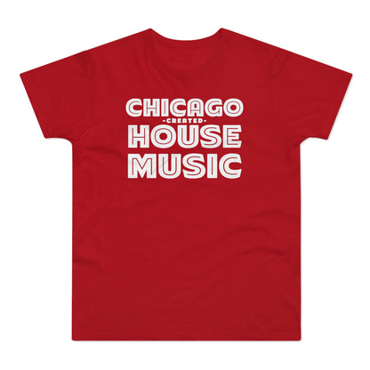 Chicago Created House Music Maglietta Peso Medio