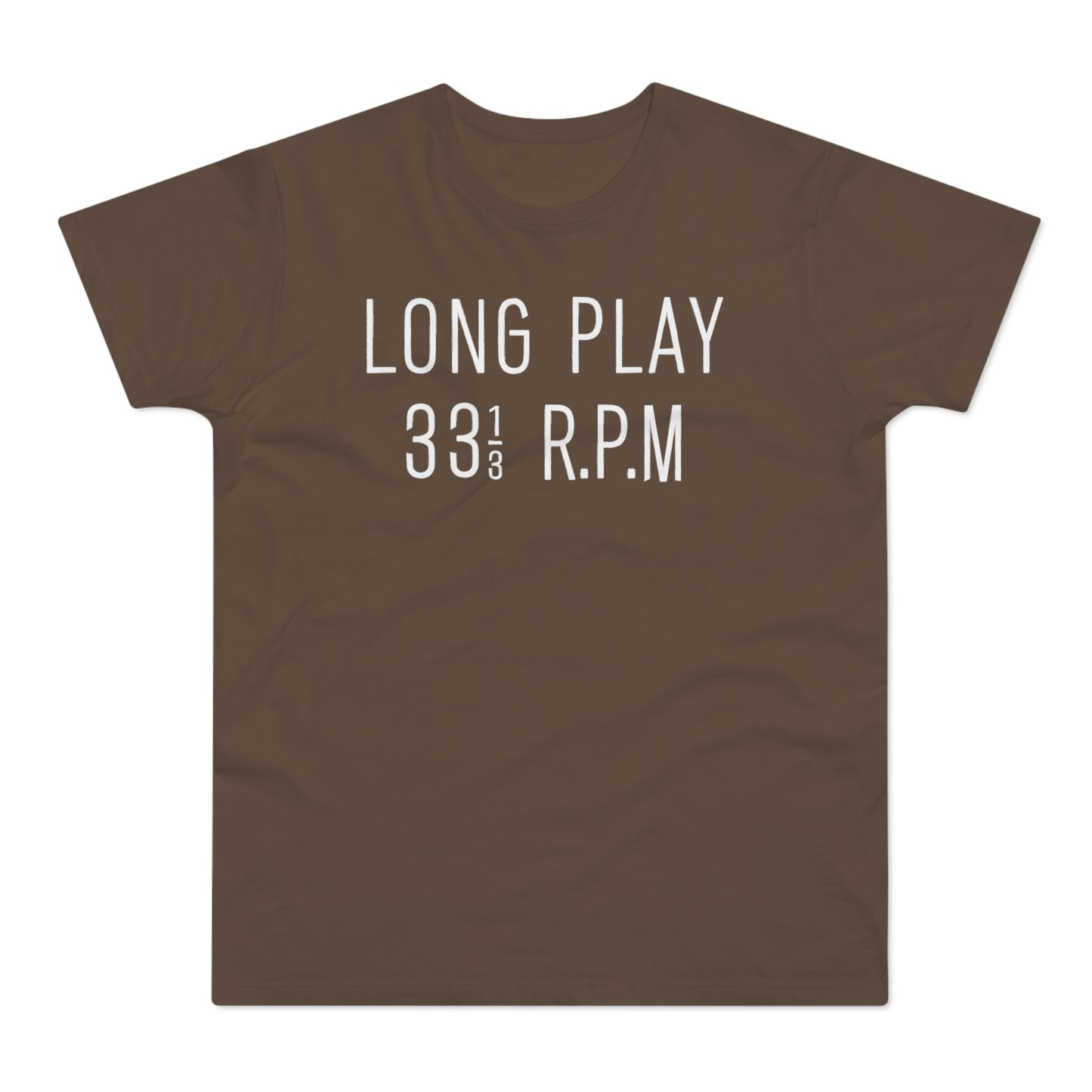 Long Play 33 1/3 RPM Maglietta Peso Medio