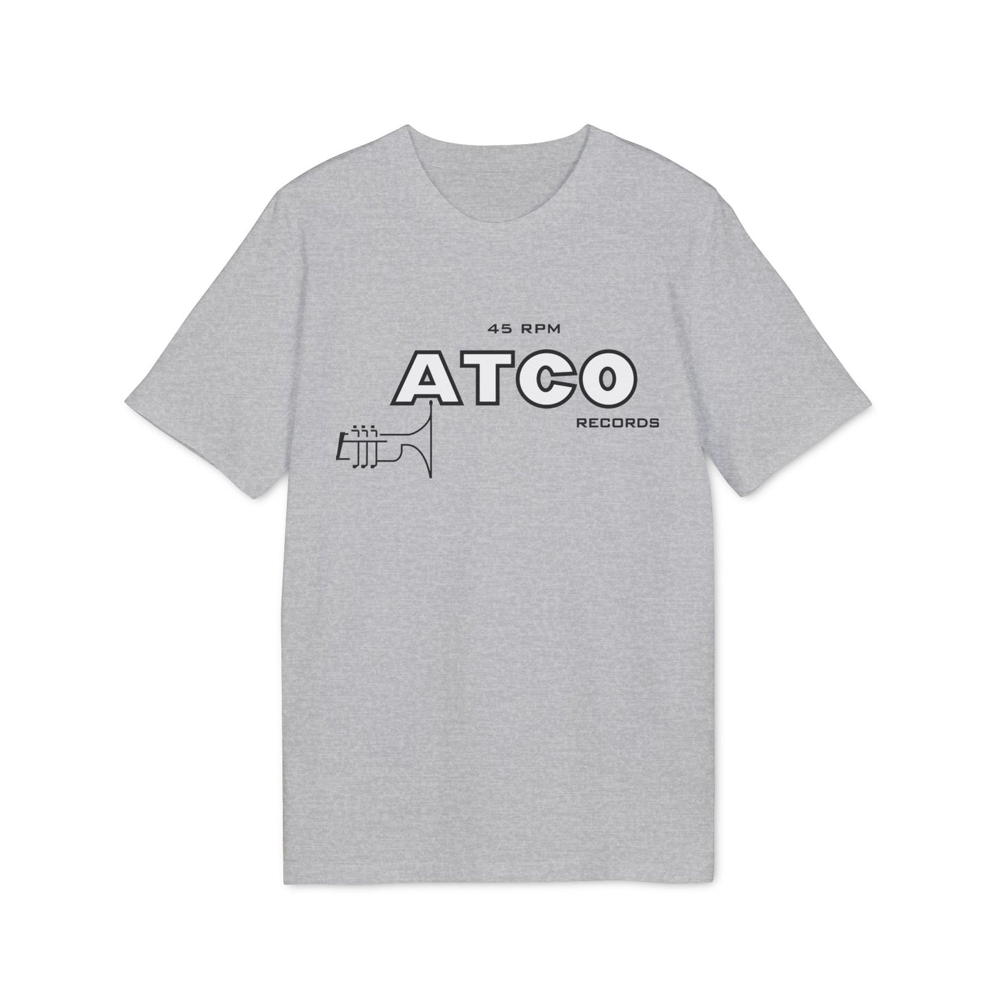 ATCO Records Maglietta in Cotone Biologico