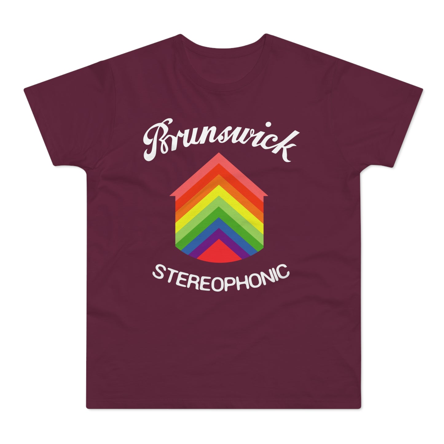 Brunswick Records Stereophonic Maglietta Peso Medio