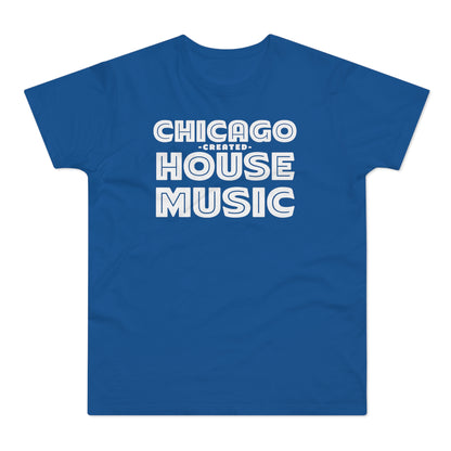 Chicago Created House Music Maglietta Peso Medio