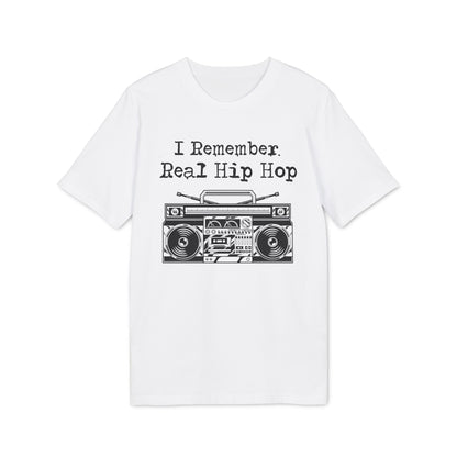 I Remember Real Hip Hop Maglietta in Cotone Biologico