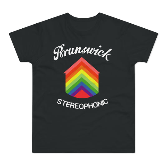 Brunswick Records Stereophonic Maglietta Peso Medio