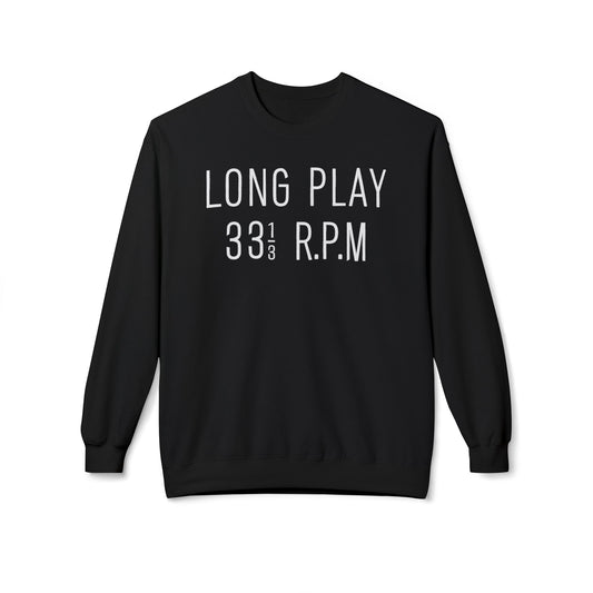 Long Play 33 1/3 RPM Felpa