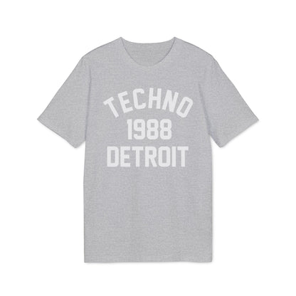 Techno Detroit 1988 Maglietta in Cotone Biologico