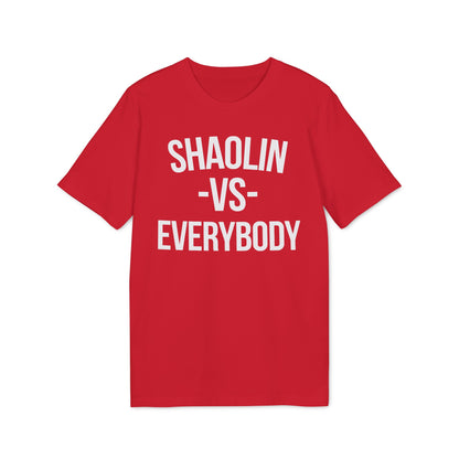 Shaolin vs Everybody Maglietta in Cotone Biologico