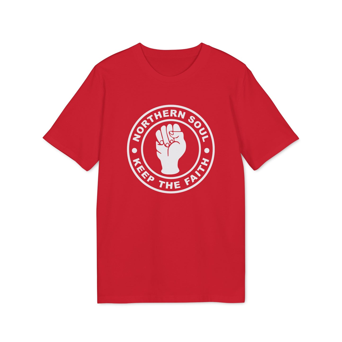 Northern Soul Keep The Faith Maglietta in Cotone Biologico