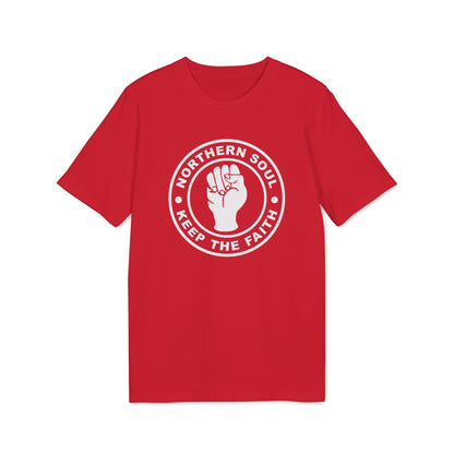 Northern Soul Keep The Faith Maglietta in Cotone Biologico