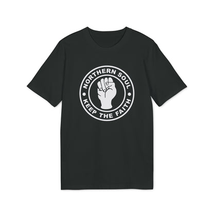 Northern Soul Keep The Faith Maglietta in Cotone Biologico