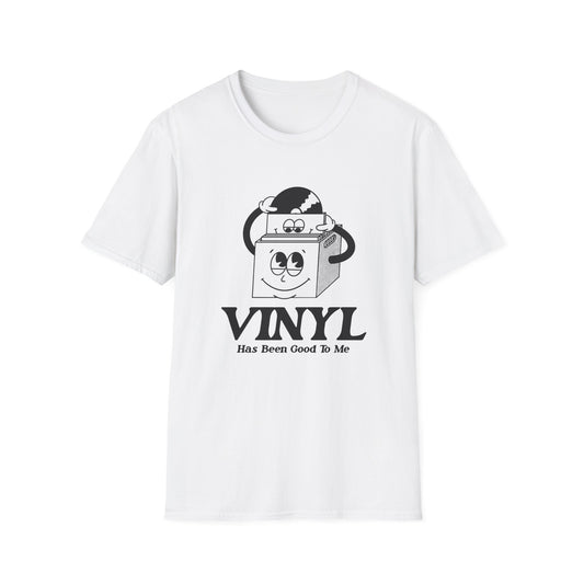 Vinyl Has Been Good To Me T Shirt (M) - DEADSTOCK - ULTIMO PEZZO - 50% DI SCONTO