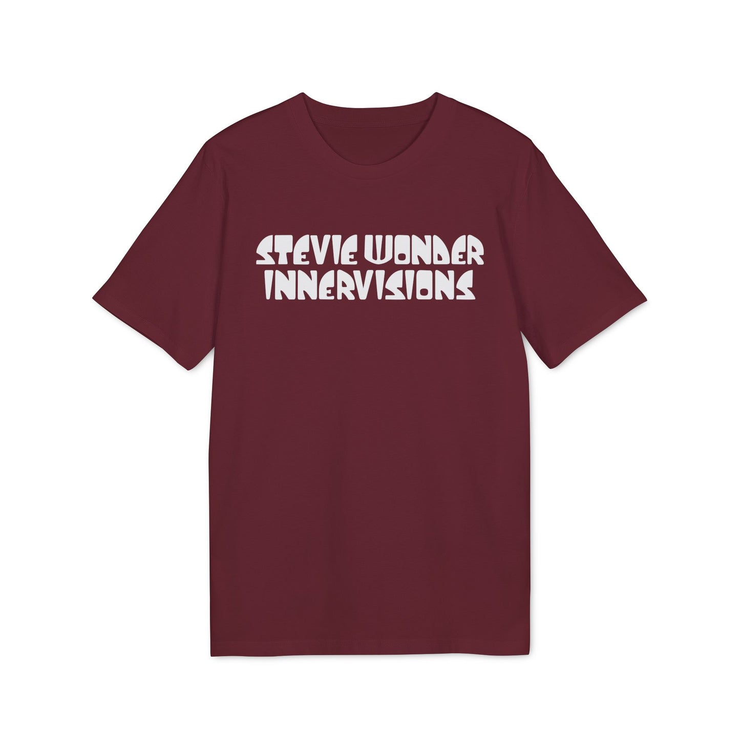 Innervisions Stevie Wonder Maglietta in Cotone Biologico