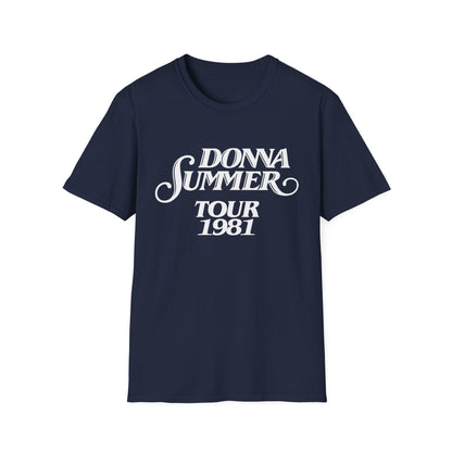 Donna Summer Tour 1981 Maglietta - Leggera