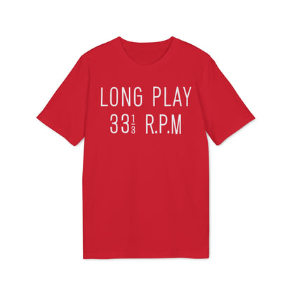 Long Play 33 1/3 RPM Maglietta in Cotone Biologico