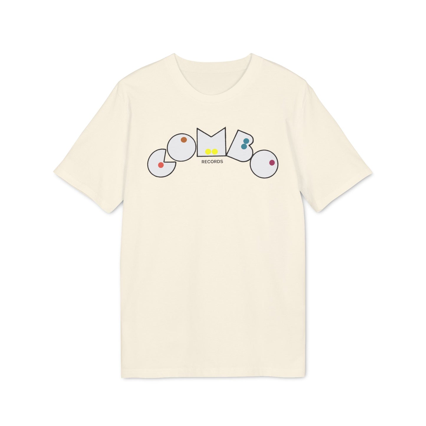 Combo Records Maglietta in Cotone Biologico
