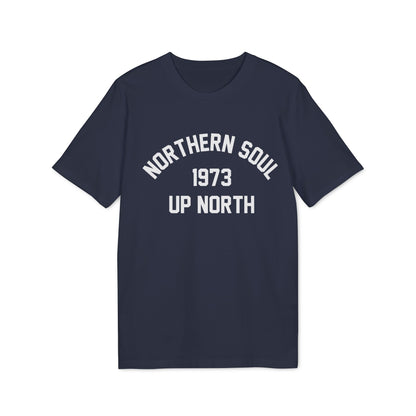 Northern Soul Up North 1973 Maglietta in Cotone Biologico