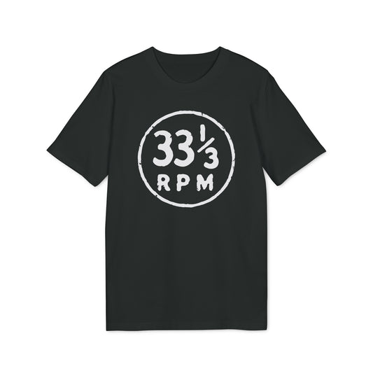 33 1/3 RPM Maglietta in Cotone Biologico
