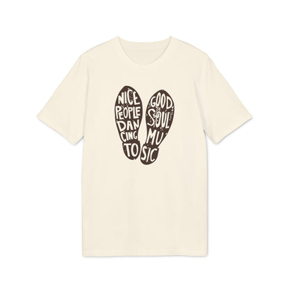 Nice People Dancing To Soul Music Maglietta in Cotone Biologico