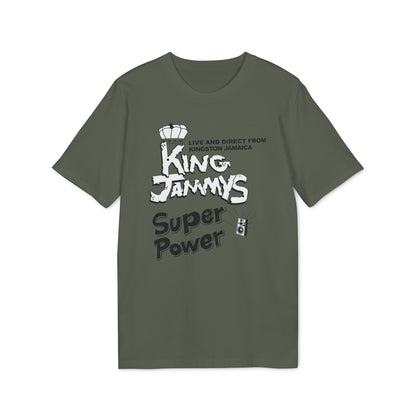 King Jammy's Super Power Maglietta in Cotone Biologico