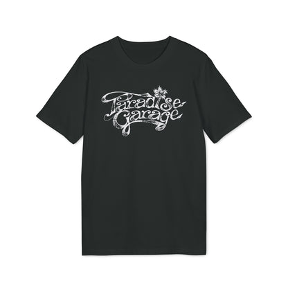 Paradise Garage Maglietta in Cotone Biologico  Distressed Print