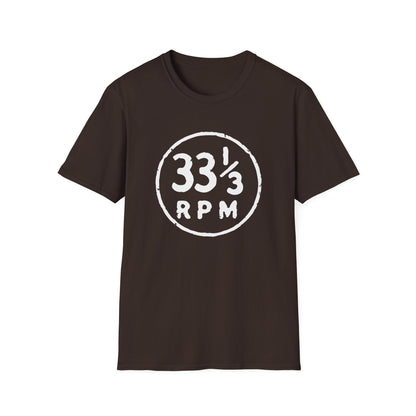 33 1/3 RPM Maglietta - Leggera