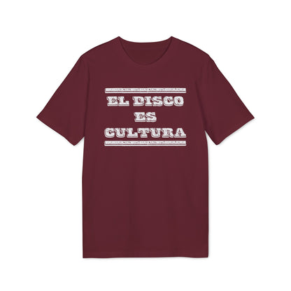 El Disco Es Cultura Maglietta in Cotone Biologico