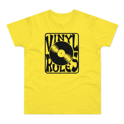 Vinyl Rules Maglietta Peso Medio