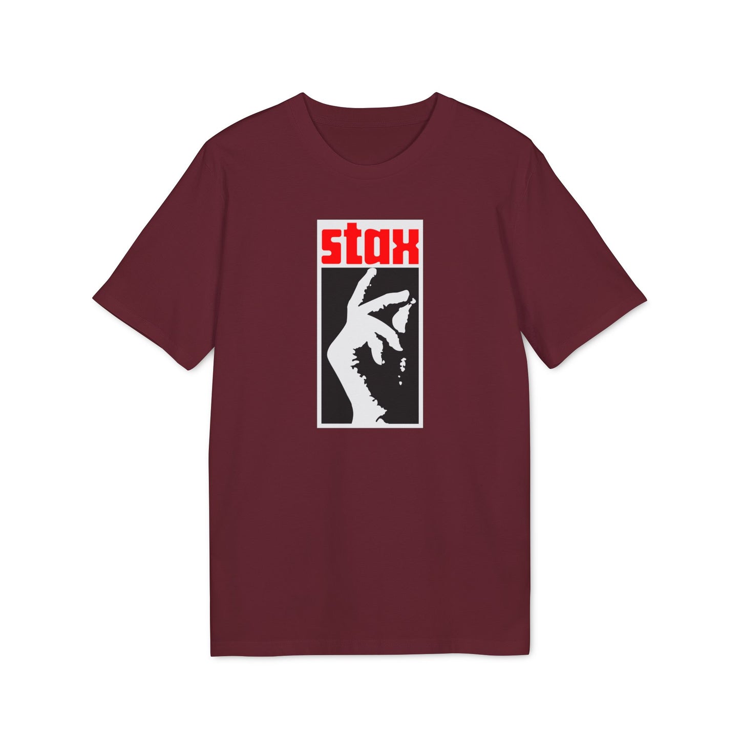 Stax Records Finger Snaps Maglietta in Cotone Biologico